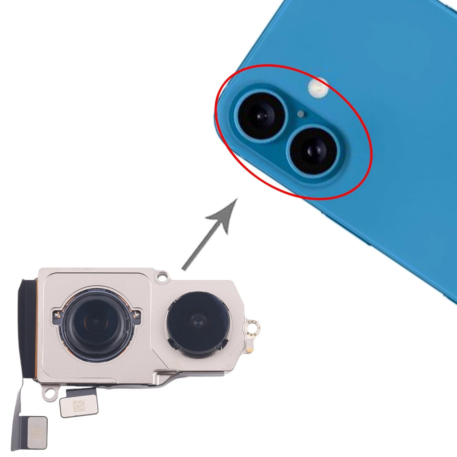 Thay camera sau iPhone 16